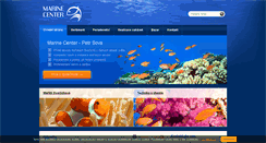 Desktop Screenshot of akvaristika-morska.eu