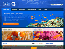 Tablet Screenshot of akvaristika-morska.eu